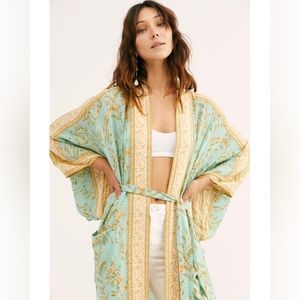 Spell Turquoise Maisie Robe